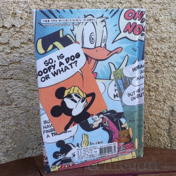 Comic Mickey and Friends UNDATED Planner Journal Notes 2005  Comic Mickey and Friends UNDATED Planner Journal Notes 2005 Walt Disney Korea
